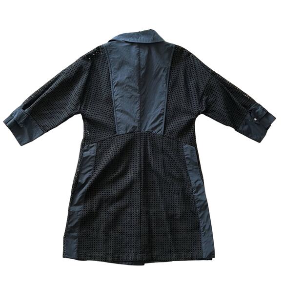 D'deMoo black light weight Midi mesh women’s jacket - Picture 4 of 6